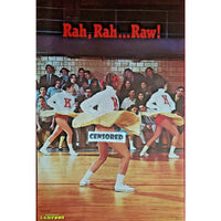 Vintage 1980s national lampoon rah rah raw pin up 32"x21" cat no 6439 poster nos