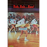 Vintage 1980s national lampoon rah rah raw pin up 32"x21" cat no 6439 poster nos