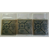 Vintage rotary silver plated steel banjo strings 2nd lot of 3 nos