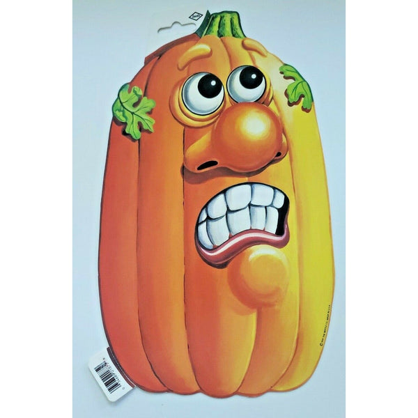 1197 Beistle Halloween Diecut Decoration Jack O Lantern Tall Scared Face New