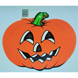 1990's Beistle Halloween Jack O Lantern Pumpkin Die Cut Decoration New