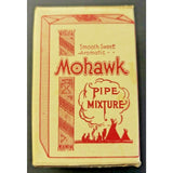 1940's weisert mohawk pipe tobacco sample box new old stock empty