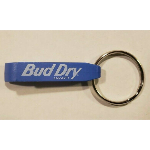 Vintage Budweiser Bud Dry Keychain New SKU PB87