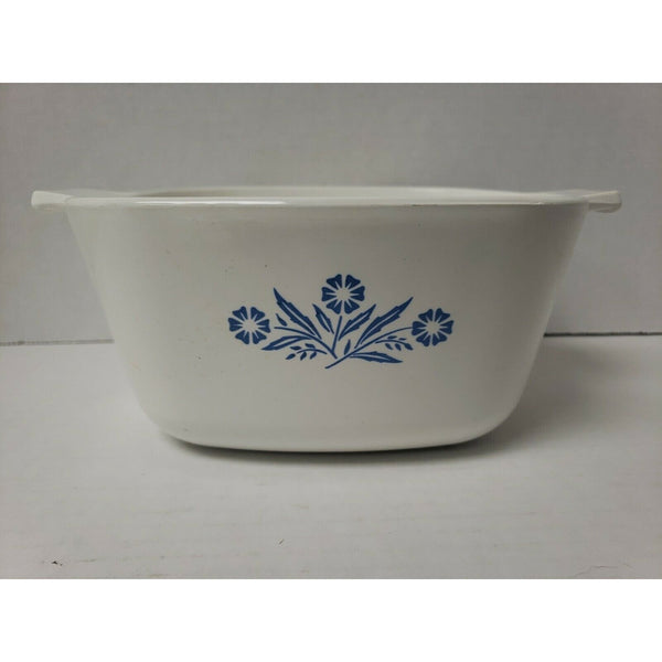 Corning Ware Blue Cornflower 1.75 Qt Baking Casserole Dish No Lid Free Shipping