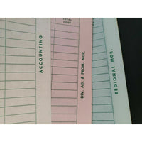 Carling Brewing Co Point of Sale Order & Shipping Notice 6 Pg Carbon Copy Form