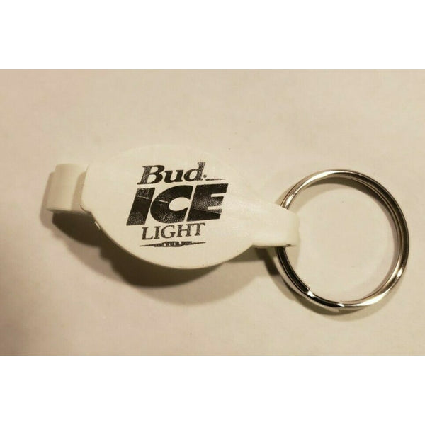 Vintage Budweiser Bud Ice Light Keychain New