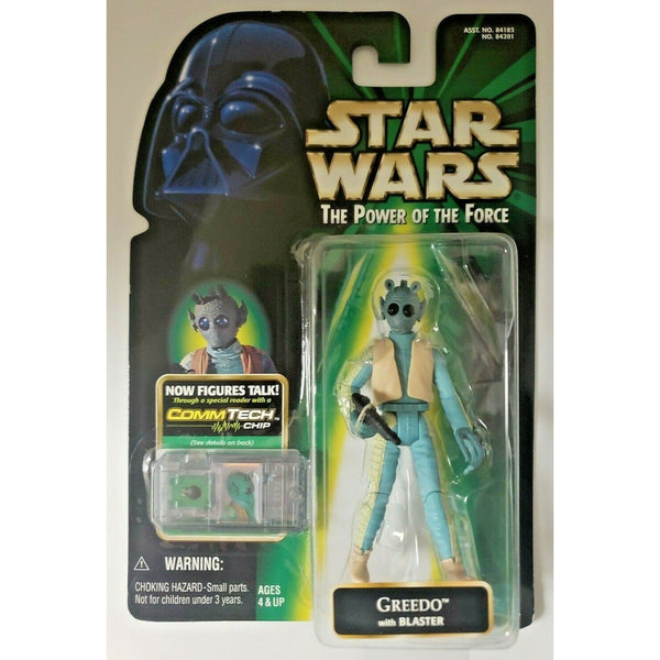 Star Wars Power of the Force 1996 Action Figure Greedo w Blaster Pistol POTF SW3