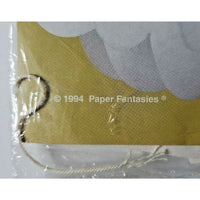 1994 Paper Fantasies Halloween Ghost Decoration 23cm Set of 2 New In Packaging