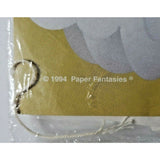 1994 Paper Fantasies Halloween Ghost Decoration 23cm Set of 2 New In Packaging