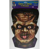 2000 Beistle 16" Spin-a Grin Monster Halloween Decoration New