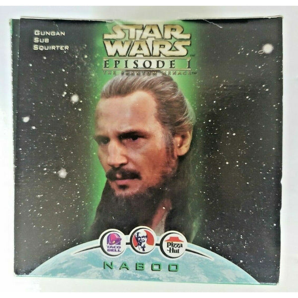 1999 Star Wars Episode 1 Naboo Gungan Sub Toy Taco Bell KFC Pizza Hut SH 4