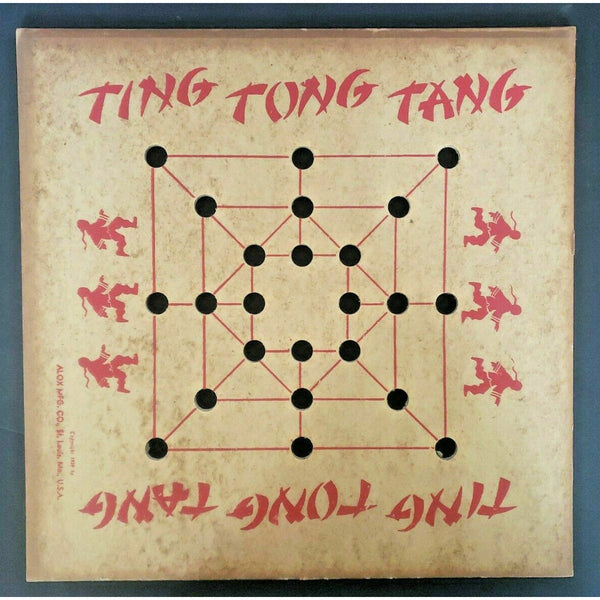 1939 Ting Tong Tang by Alox Mfg Company St. Louis Mo. Pressed Boards NOS WS9H