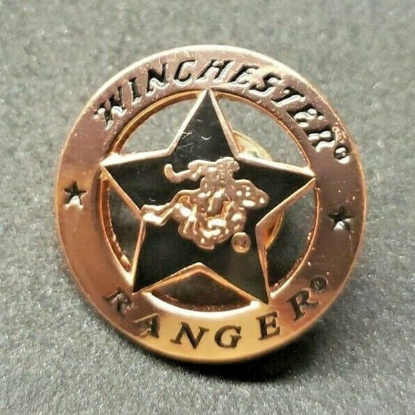 Rose Tint Winchester Ranger Law Enforcement Pins