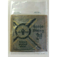 Vintage rotary silver plated steel banjo strings 2nd lot of 3 nos